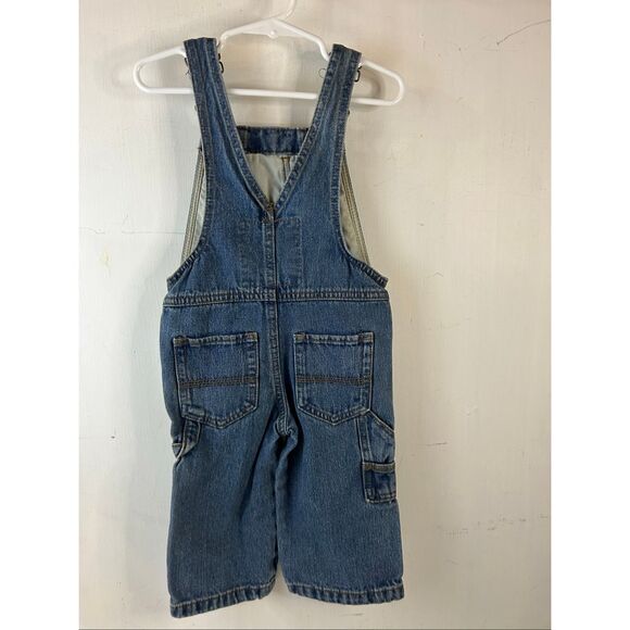 Oshkosh Denim Jean Overalls 18m - Picture 3 of 4